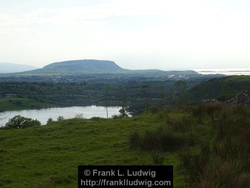 Colgagh Lough and Knocknarea from Deer Park